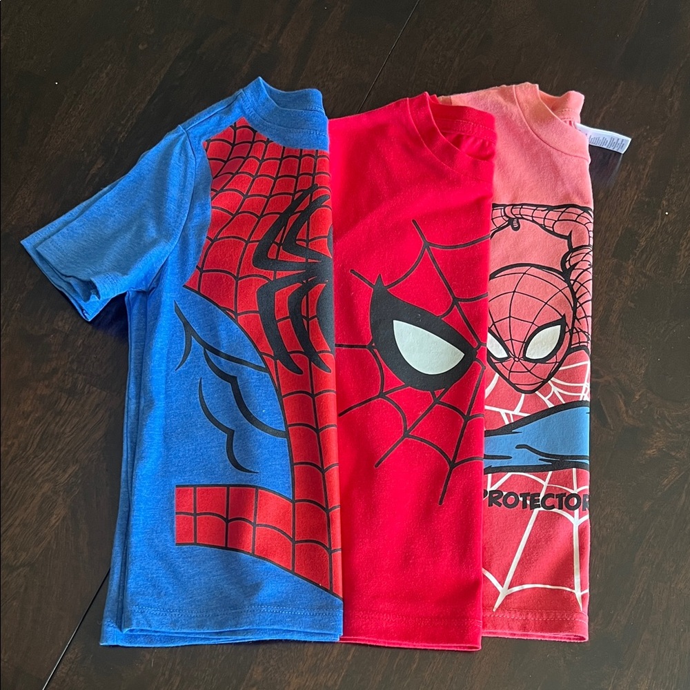 Spider-Man Graphic T-Shirts Set